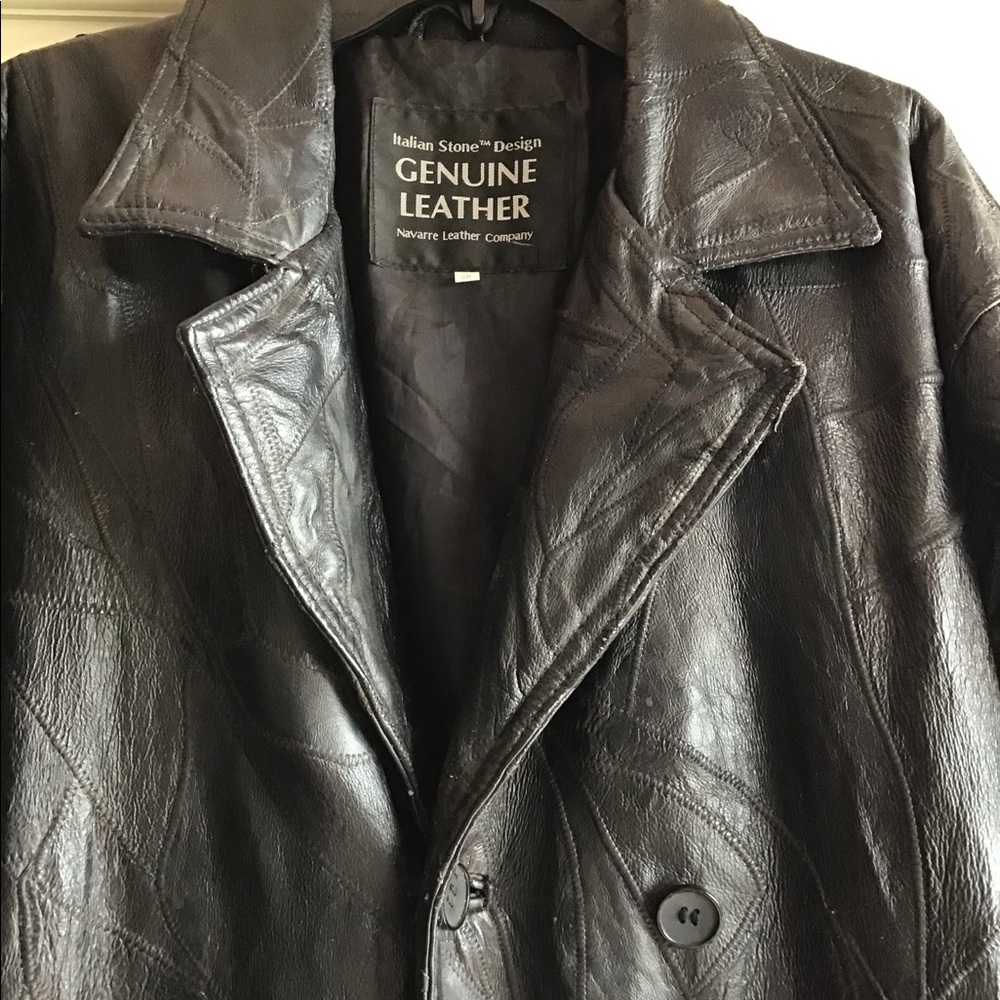 Leather duster
